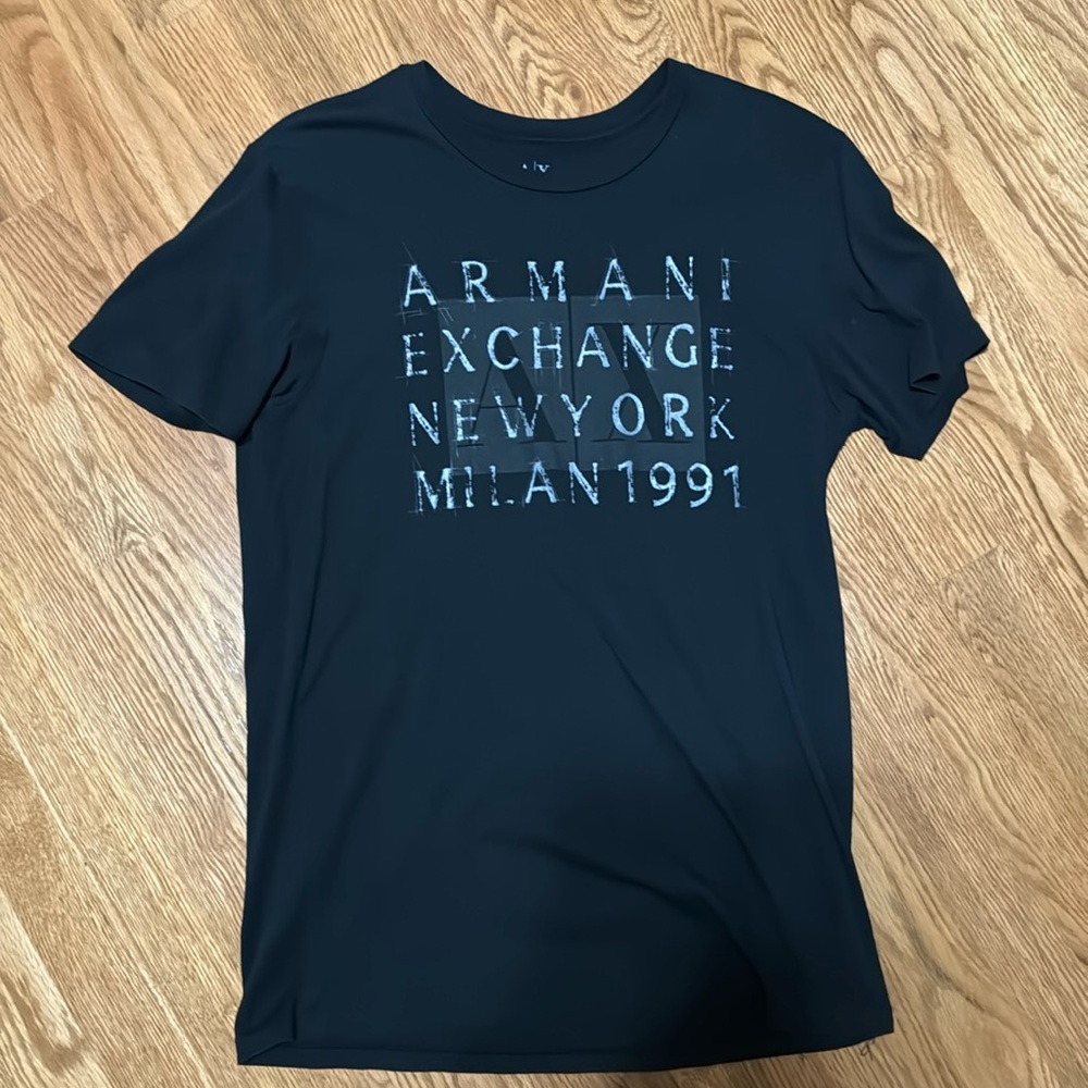 Armani exchange tee shirt